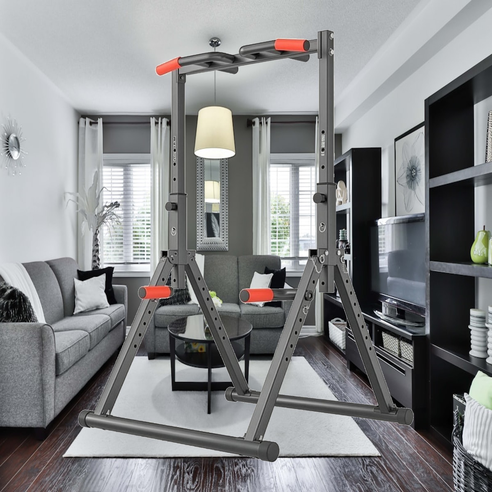 Pull Up Bar Grip - Kinder-Klimmzugstange mit gepolstertem Griff, Fitnessgerät aus