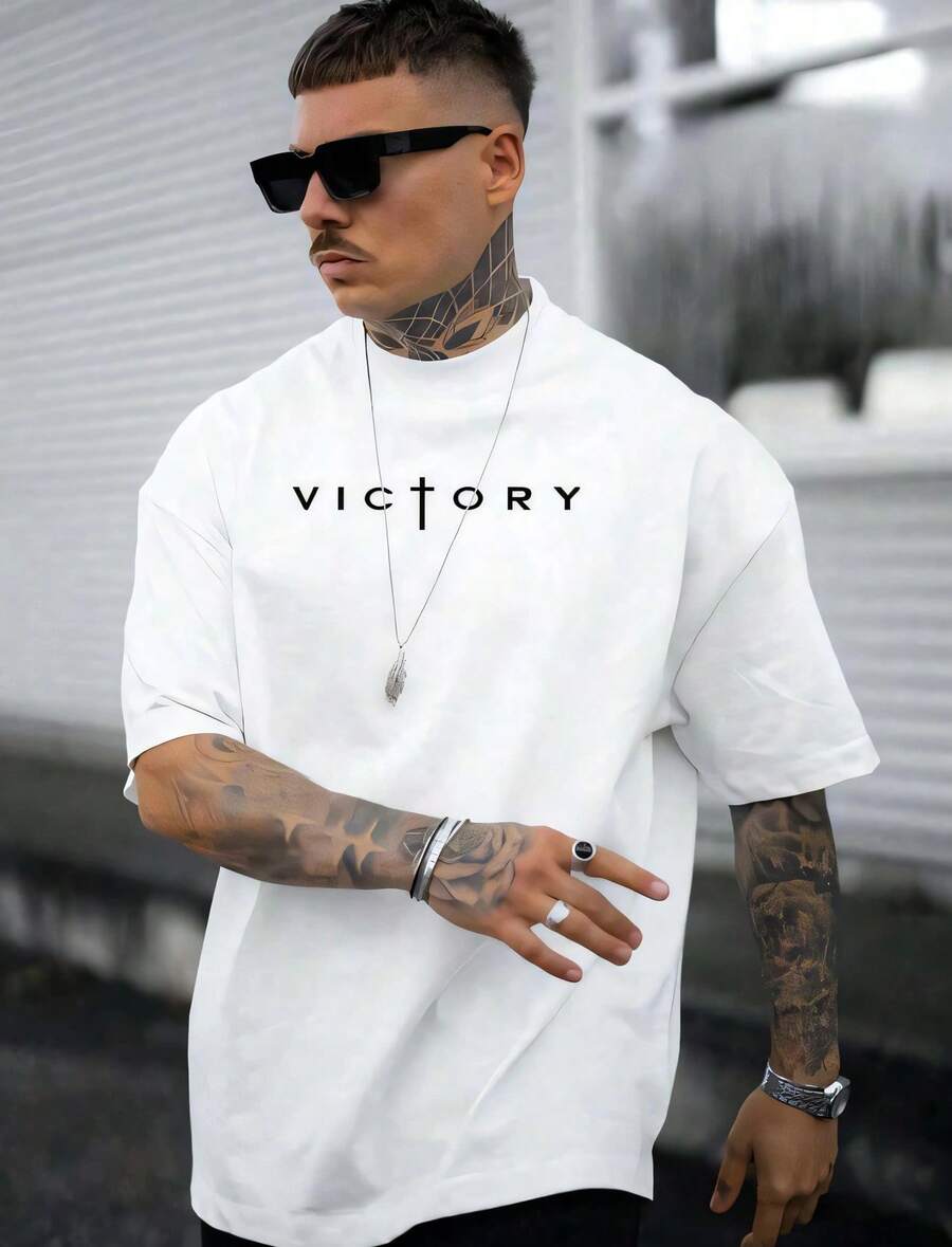 Crossfit Victory - 1 Stück Herren T-Shirt mit Kreuz-