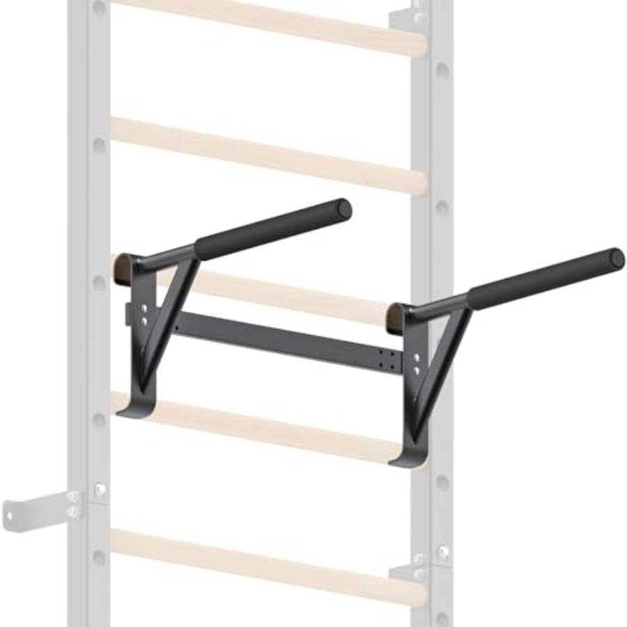 Pull Up Bar Grip - Wandmontierte Gymnastik-Stange 2x2 Schwedische Leiter mit