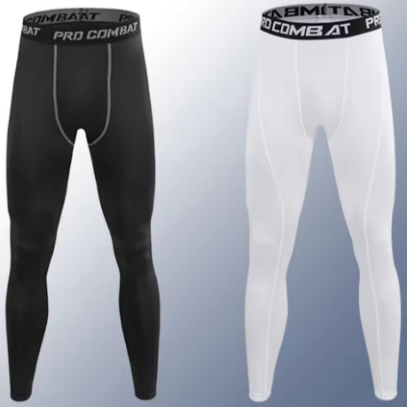 Crossfit Victory - Herren Gym Sport Tights Schnelltrocknende Laufleggings